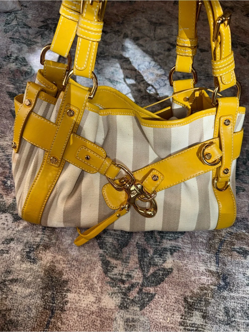 Vintage 2000s Francesco Biasia shoulder satchel